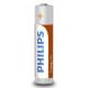 Philips R03L4B/10 - 4 τμχ Μπαταρία χλωριούχου ψευδαργύρου AAA LONGLIFE 1,5V