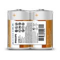 Philips R20L2F/10 - 2 τεμ. Μπαταρία ψευδαργύρου-χλωριδίου D LONGLIFE 1,5V 5000mAh