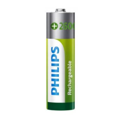 Philips R6B4B260/10 - 4 τμχ Επαναφορτιζόμενη μπαταρία AA NiMH/1,2V/2600 mAh