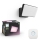 Philips - RGB LED ρυθμιζόμενος εξωτερικός προβολέας Hue DISCOVER LED/15W/230V 2000-6500K IP44 + Hue bridge