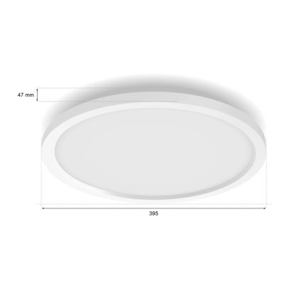 Philips - RGBW Φωτιστικό οροφής dimming Hue SURIMU LED/40W/230V