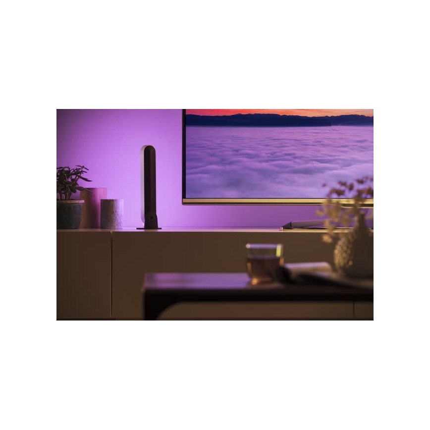 Philips – SET 2× LED RGB Dimming επιτραπέζιες λάμπες Hue PLAY DUAL PACK White And Colour Ambiance LED/6W/230V λευκό