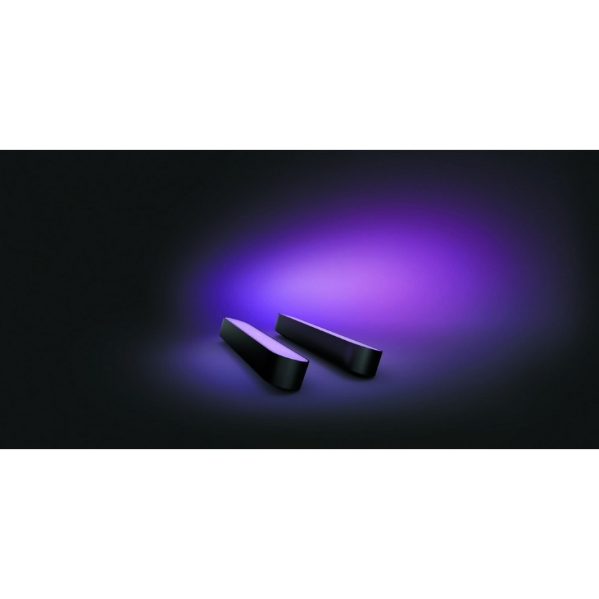 Philips - SET 2x  LED RGB Dimmable λάμπα γραφείου Hue PLAY White And Color Ambiance  LED/6W/230V