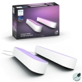 Philips – SET 2× LED RGB Dimming επιτραπέζιες λάμπες Hue PLAY DUAL PACK White And Colour Ambiance LED/6W/230V λευκό