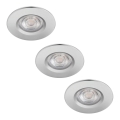 Philips - SET 3x  Φωτιστικό μπάνιου LED DIVE LED/5W/230V IP65
