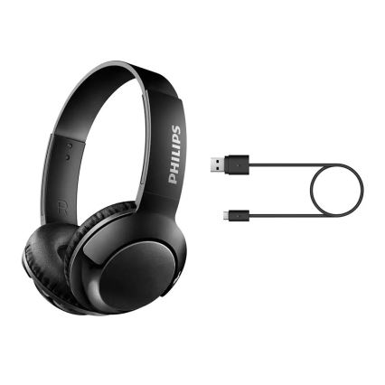 Philips SHB3075BK/00 - Ασύρματα ακουστικά με Bluetooth BASS μαύρα