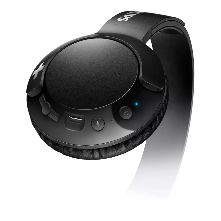 Philips SHB3075BK/00 - Ασύρματα ακουστικά με Bluetooth BASS μαύρα