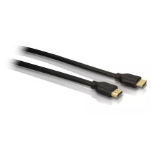 Philips SWV5401H/10 - Καλώδιο HDMI με Ethernet, υποδοχή HDMI 1.4 A 1,8m μαύρο