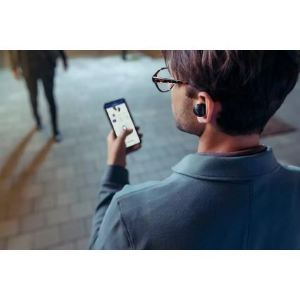 Philips TAT8505BK/00 - Ασύρματα ακουστικά IPX4 2x 55 mAh + 560 mAh μαύρο