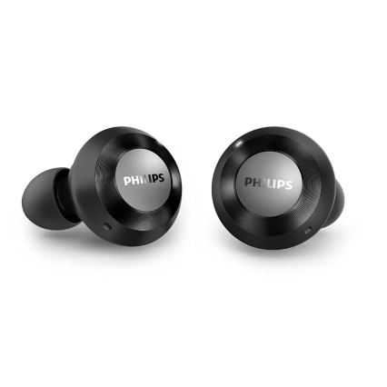 Philips TAT8505BK/00 - Ασύρματα ακουστικά IPX4 2x 55 mAh + 560 mAh μαύρο