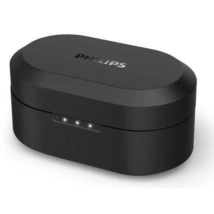 Philips TAT8505BK/00 - Ασύρματα ακουστικά IPX4 2x 55 mAh + 560 mAh μαύρο