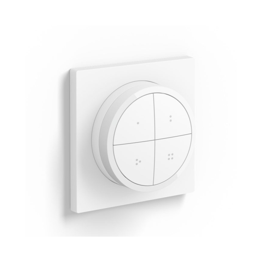 Philips - Τηλεχειριστήριο με διακόπτη Hue TAP 1xCR2032 λευκό