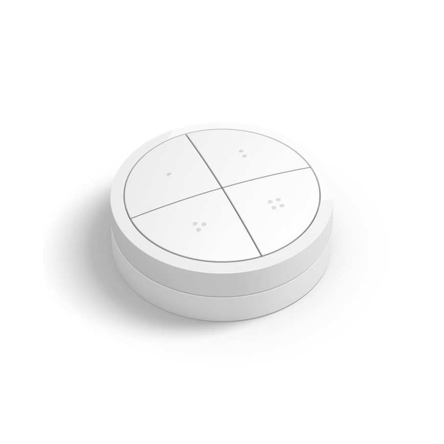 Philips - Τηλεχειριστήριο με διακόπτη Hue TAP 1xCR2032 λευκό