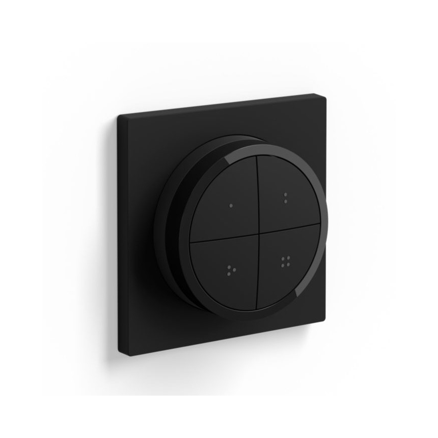 Philips - Τηλεχειριστήριο με διακόπτη Hue TAP 1xCR2032 μαύρο