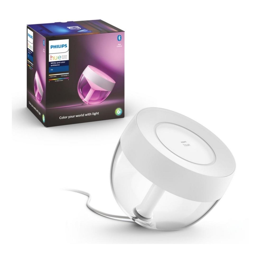 Philips - Επιτραπέζιο φωτιστικό LED RGB Dimmable Hue IRIS LED/8,2W/230V 2000-6500K λευκό