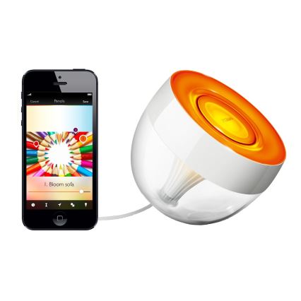 Philips - Επιτραπέζιο φωτιστικό LED RGB Dimmable Hue IRIS LED/8,2W/230V 2000-6500K λευκό