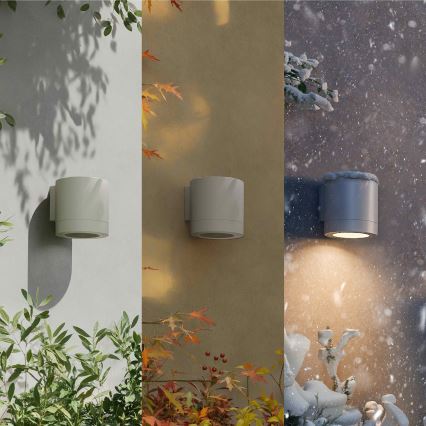 Philips - Επιτοίχιο φωτιστικό εξωτερικού χώρου FYLX 1xGU10/5W/230V λευκό IP44