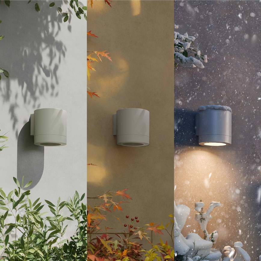 Philips - Επιτοίχιο φωτιστικό εξωτερικού χώρου FYLX 1xGU10/5W/230V λευκό IP44