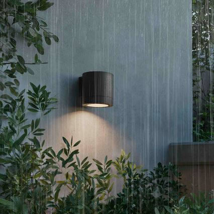 Philips - Επιτοίχιο φωτιστικό εξωτερικού χώρου FYLX 1xGU10/5W/230V μαύρο IP44