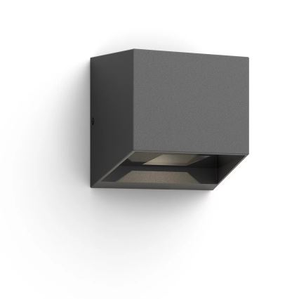 Philips - Επιτοίχιο φωτιστικό εξωτερικού χώρου LED ALIX LED/4,3W/230V 2700K IP44