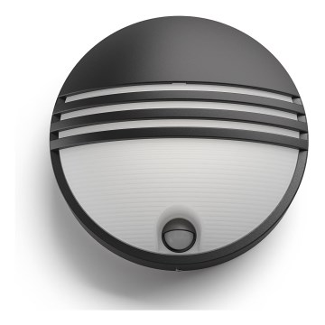 Philips - Επιτοίχιο LED φωτιστικό εξωτερικού χώρου με αισθητήρα LED/6W/230V IP44