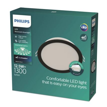 Philips - Εντοιχισμένο φωτιστικό οροφής LED MESON LED/12,5W/230V 4000K