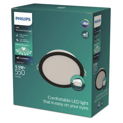 Philips - Εντοιχισμένο LED φωτιστικό οροφής MESON LED/5,5W/230V 4000K