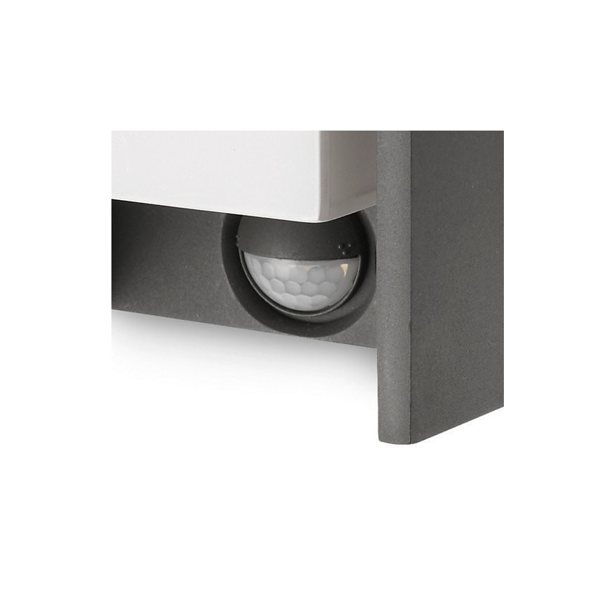 Philips - Εξωτερικό φωτιστικό τοίχου με αισθητήρα BRIDGE 1xE27/15W/230V IP44