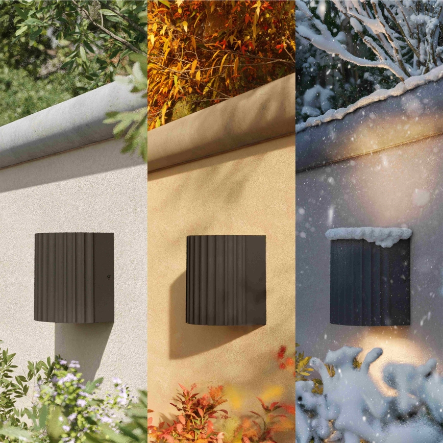 Philips - Εξωτερικό επιτοίχιο φωτιστικό LED ZYRA LED/4,3W/230V 2700K IP44