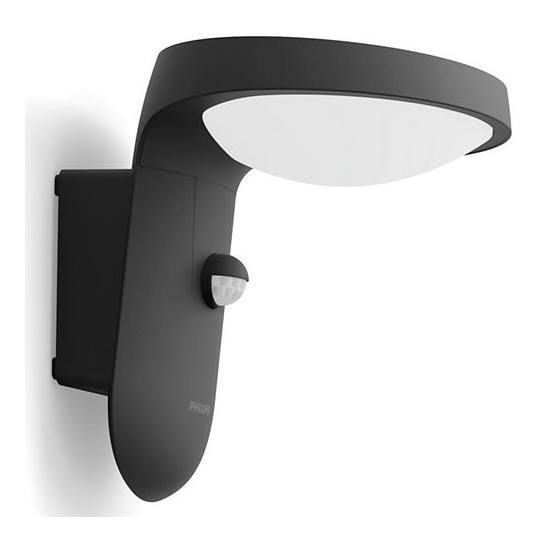 Philips - Εξωτερικό επιτοίχιο φωτιστικό LED με αισθητήρα LED/9W/230V 4000K IP44