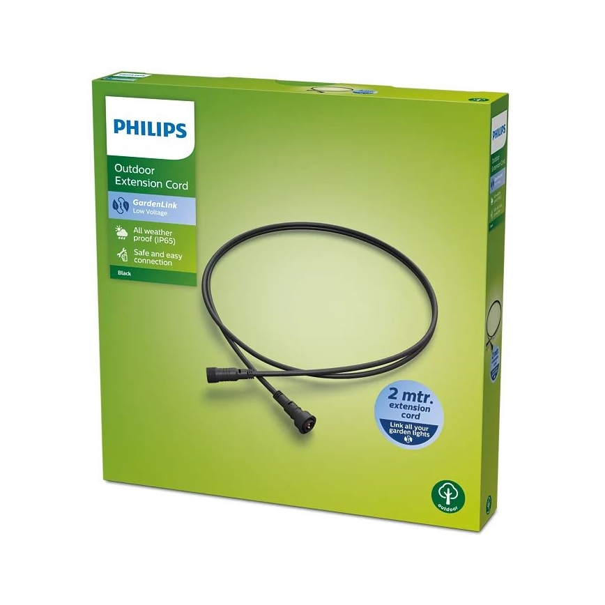 Philips - Εξωτερικό καλώδιο επέκτασης 2μ IP65
