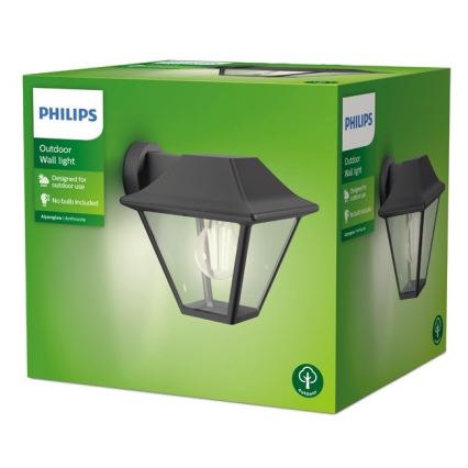 Philips - Εξωτερικό φωτιστικό τοίχου 1xE27/60W/230V IP44