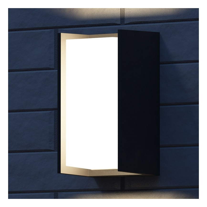 Philips - Εξωτερικό φωτιστικό τοίχου BRIDGE 1xE27/15W/230V IP44