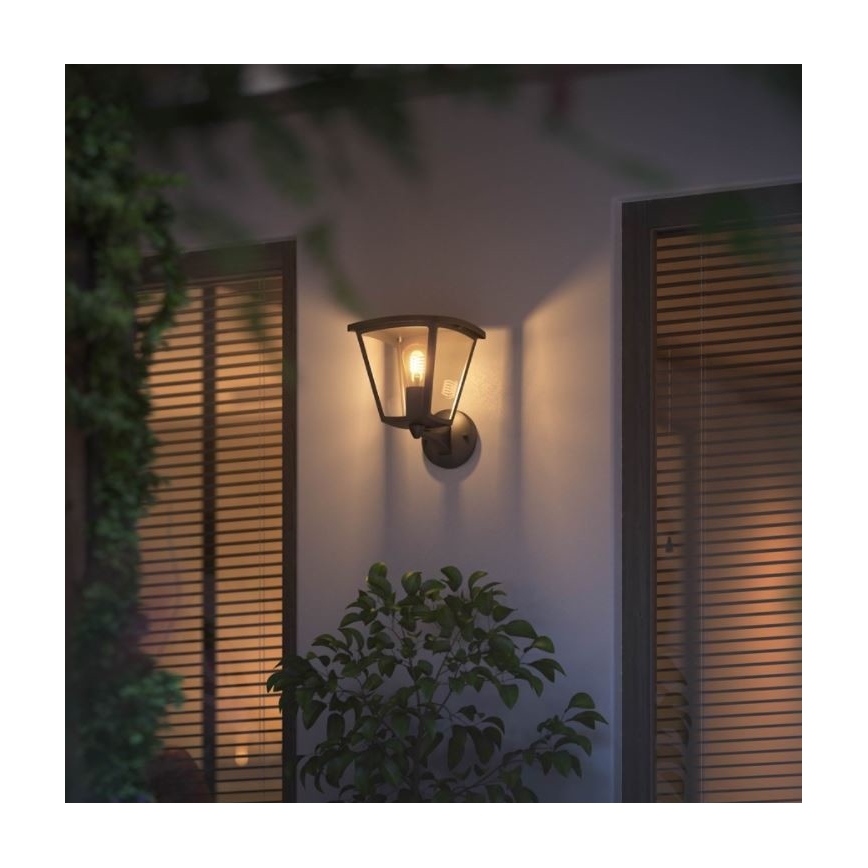 Philips - Dimmable εξωτερικό φωτιστικό τοίχου Hue INARA 1xE27/7W/230V Wi-Fi IP44