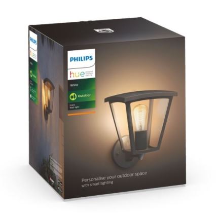 Philips - Dimmable εξωτερικό φωτιστικό τοίχου Hue INARA 1xE27/7W/230V Wi-Fi IP44