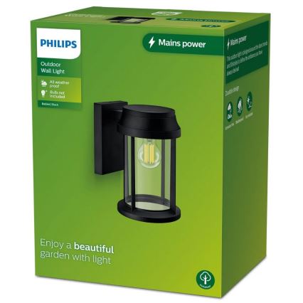 Philips - Επιτοίχιο φωτιστικό εξωτερικού χώρου BELLINI 1xE27/25W/230V IP44