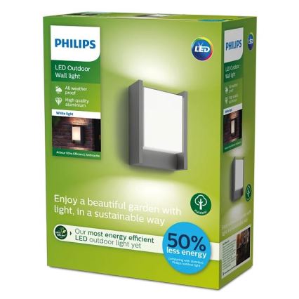 Philips - Επιτοίχιο φωτιστικό εξωτερικού χώρου LED LED/3,8W/230V IP44