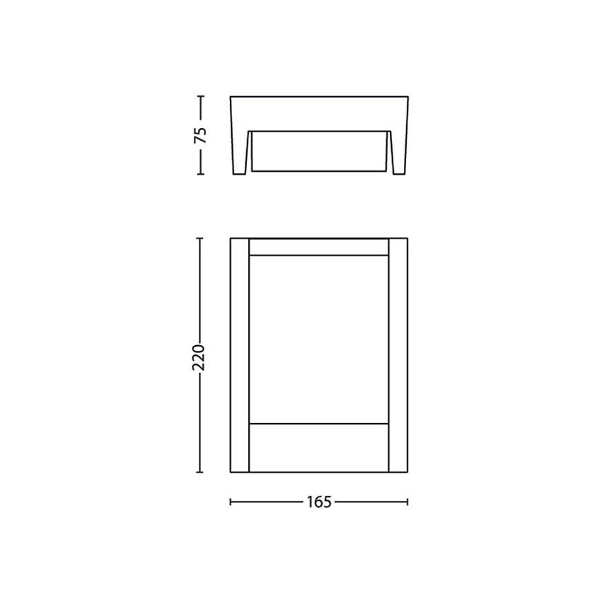 Philips - Επιτοίχιο φωτιστικό εξωτερικού χώρου LED LED/3,8W/230V 3000K IP44