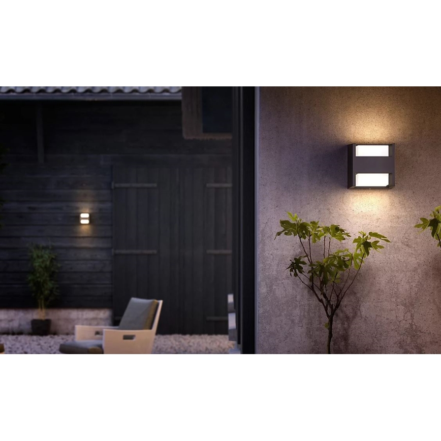 Philips - Επιτοίχιο φωτιστικό εξωτερικού χώρου LED ARBOUR LED/3,8W/230V 2700K IP44