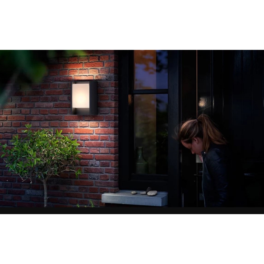 Philips - Επιτοίχιο φωτιστικό εξωτερικού χώρου LED ARBOUR LED/3,8W/230V 2700K IP44