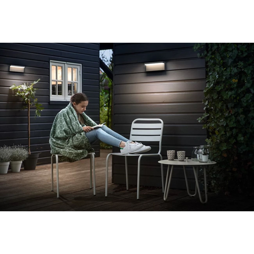 Philips - Επιτοίχιο φωτιστικό εξωτερικού χώρου LED BUSTAN LED/3,8W/230V 2700K IP44