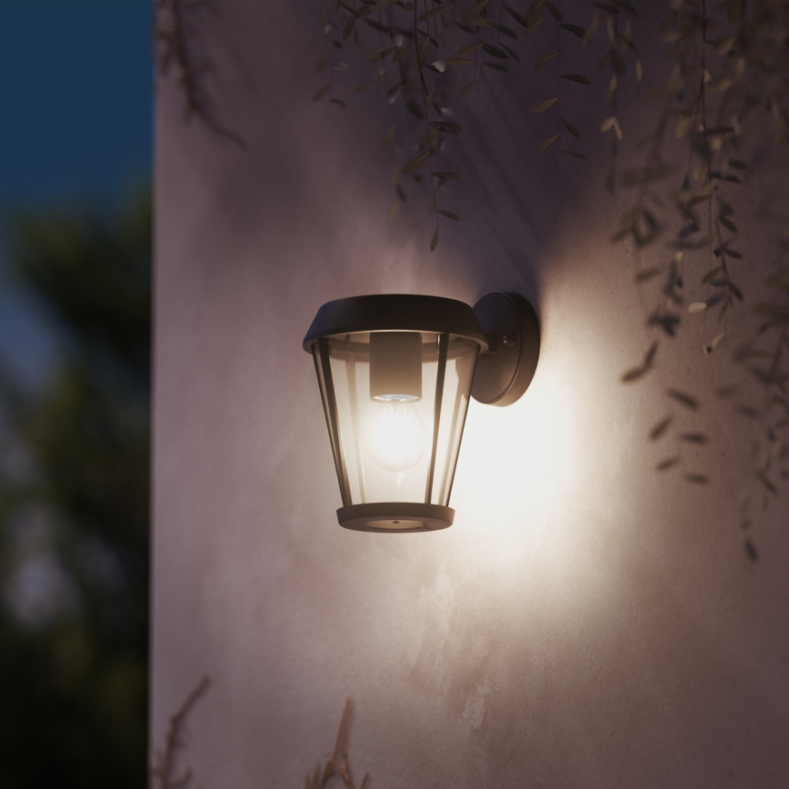 Philips - Επιτοίχιο φωτιστικό εξωτερικού χώρου SUNERA 1xE27/25W/230V IP44
