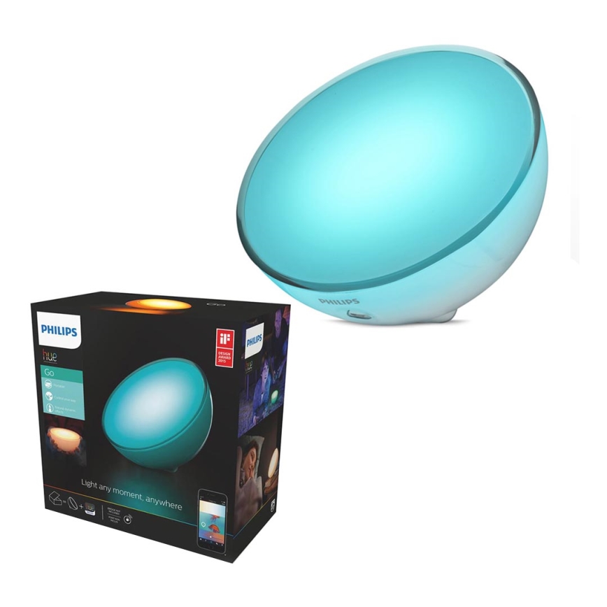 Philips - Επιτραπέζια λάμπα dimmer Hue GO 1xLED/6W/RGB