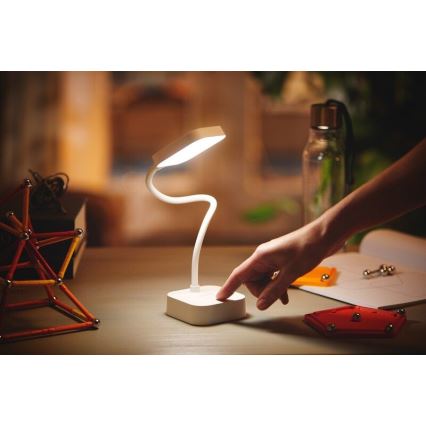Philips - Επιτραπέζια λάμπα αφής dimming LED ROCK LED/5W/5V 1800 mAh