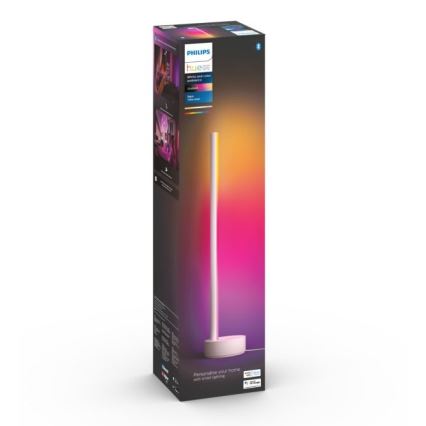 Philips - Επιτραπέζιο φωτιστικό LED RGB Dimmable Hue SIGNE LED/12W/230V 2000-6500K λευκό