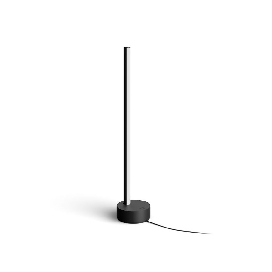 Philips - Επιτραπέζιο φωτιστικό LED RGB Dimmable Hue SIGNE LED/12W/230V 2000-6500K μαύρο