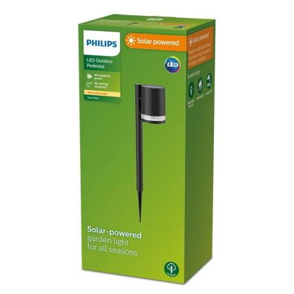 Philips - Ηλιακή λάμπα LED FYCE LED/1,5W/3,7V IP44