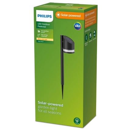 Philips - Ηλιακή λάμπα LED FYCE LED/1,5W/3,7VIP44