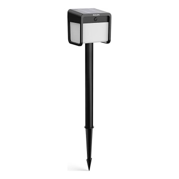 Philips - Ηλιακή λάμπα LED με αισθητήρα EZRA LED/1,8W/3,7V 3000K IP44