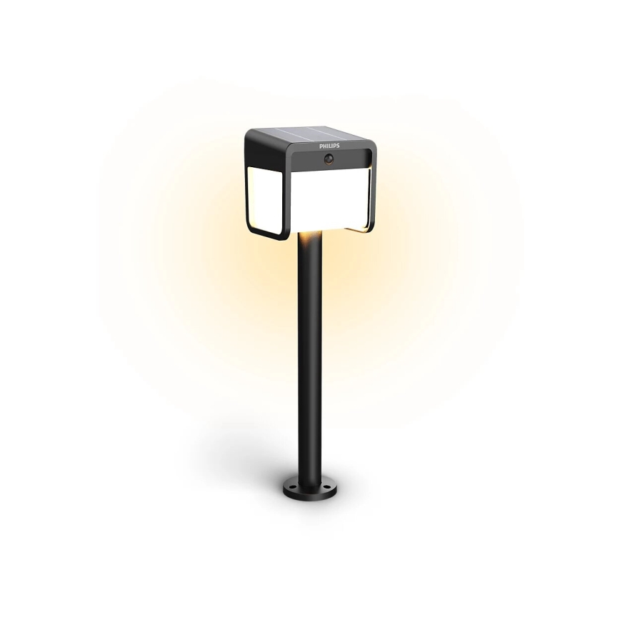 Philips - Ηλιακή λάμπα LED με αισθητήρα EZRA LED/1,8W/3,7V 3000K IP44